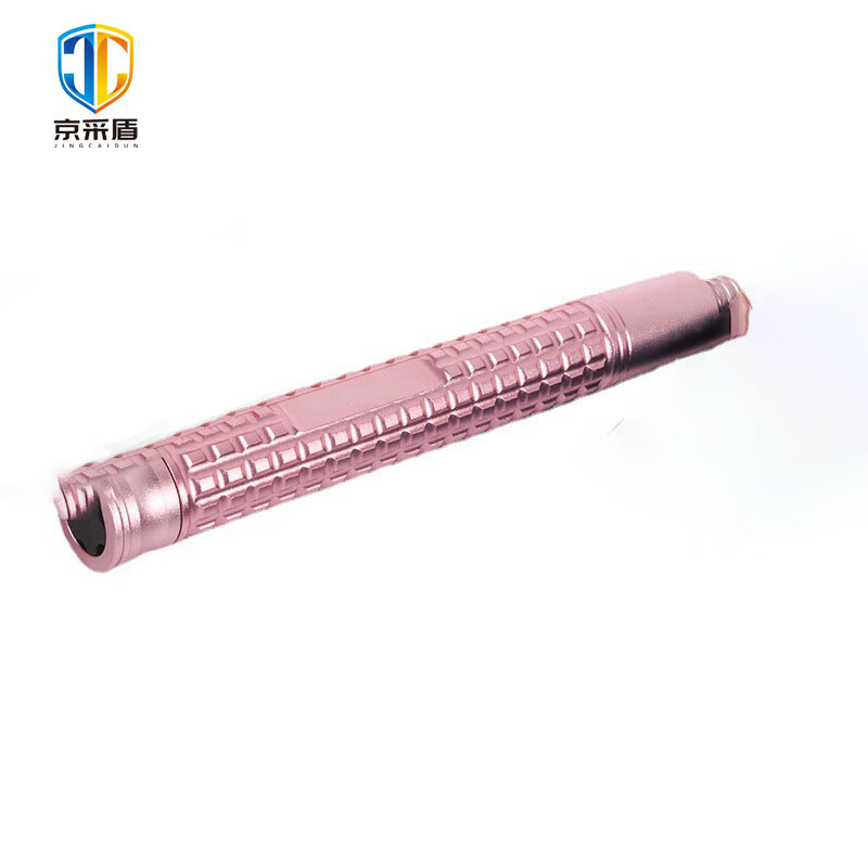 京采盾JCD-SG13224 防护棍新标机械甩棒航空铝轻机伸缩棒子 21寸轻机合金悍马粉色款
