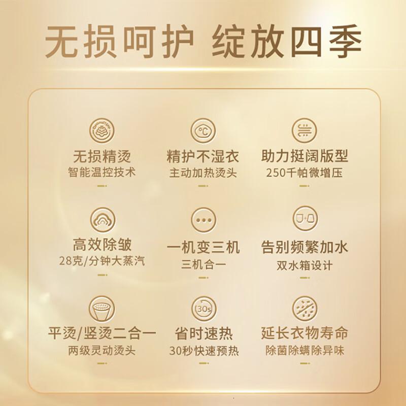 飞利浦(PHILIPS)手持挂烫机家用蒸汽挂烫机小型便携式熨烫机可折叠元气筒STH3000/28高清大图