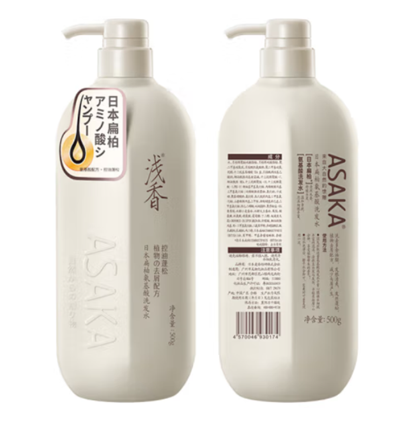 浅香 日本扁柏氨基酸洗发水500g高清大图