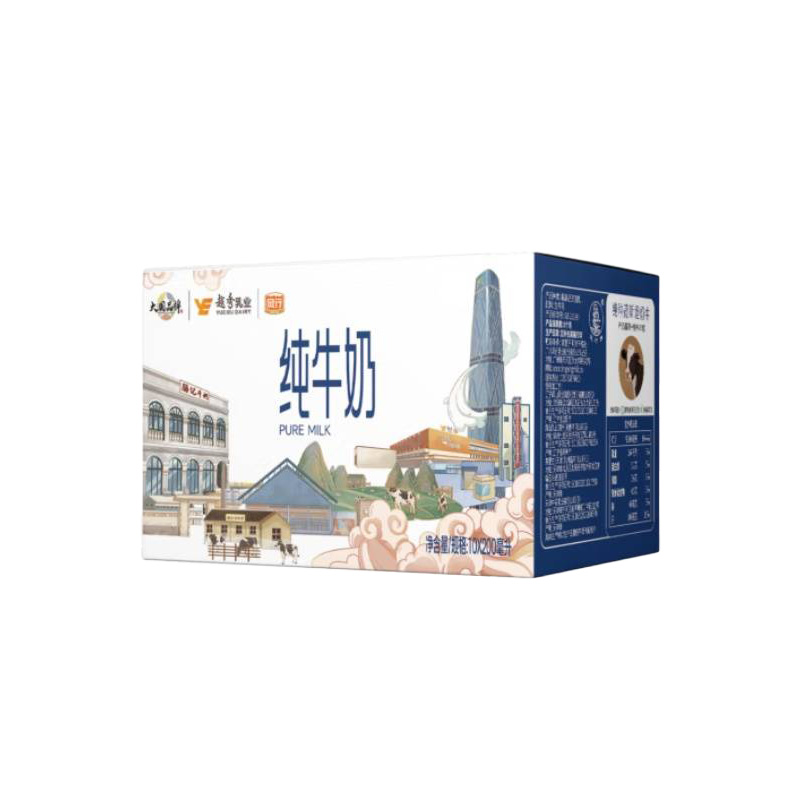 风行 牛奶纯牛奶 2升(10×200毫升) 箱高清大图