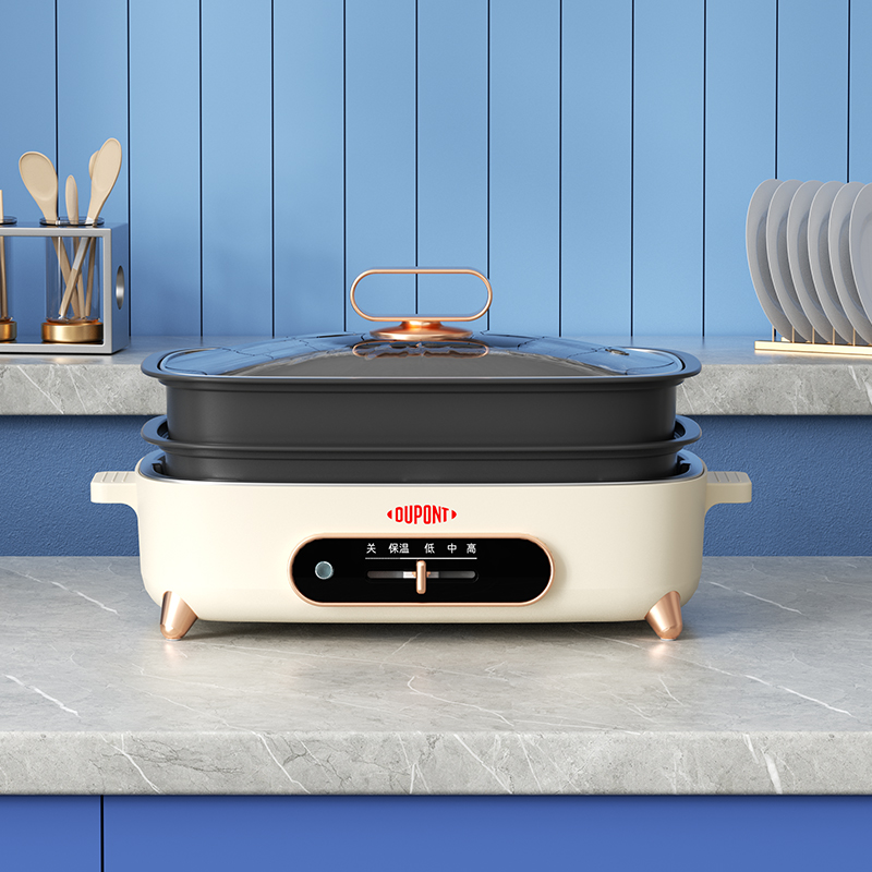 杜邦多功能电烤锅PKG-KY1201 4L