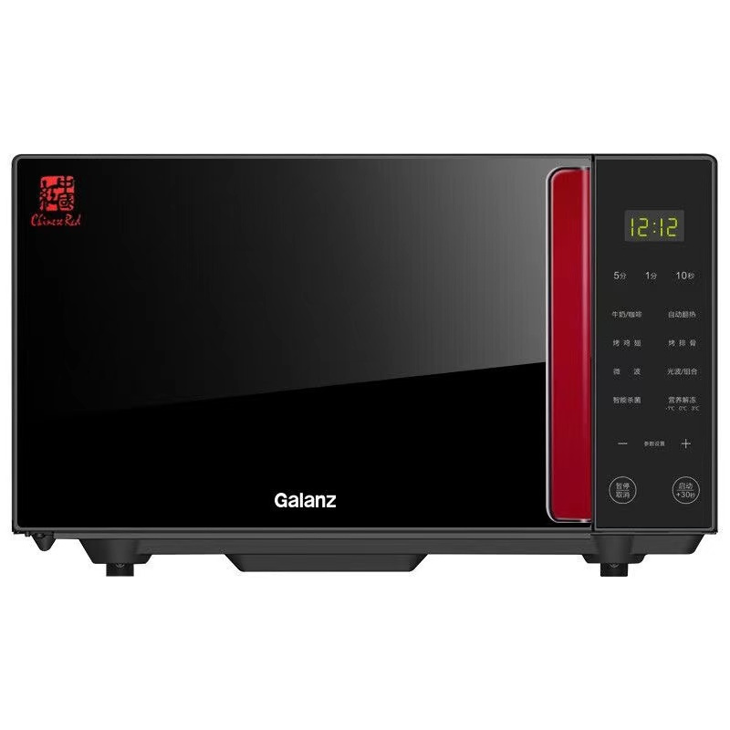 格兰仕Galanz台式微波炉G80F23CSL-Q6光波加热23升不锈钢内胆侧拉式设计高清大图