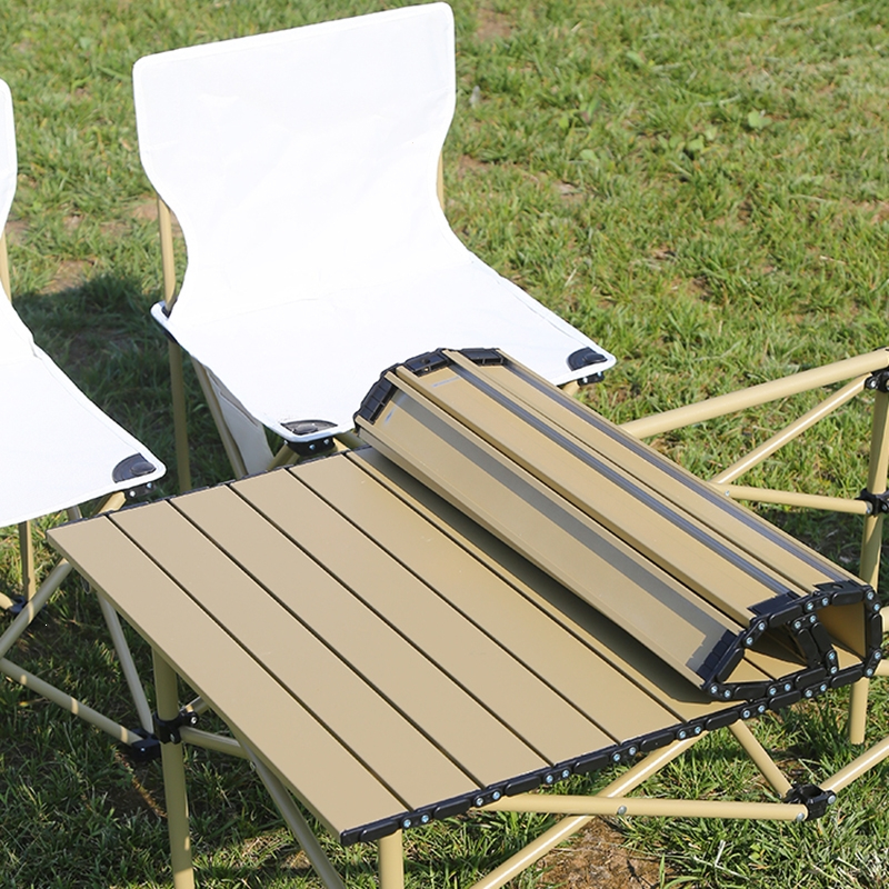 闪电客户外可折叠桌野外便携式小桌子摆摊蛋卷桌长方形野餐露营桌椅