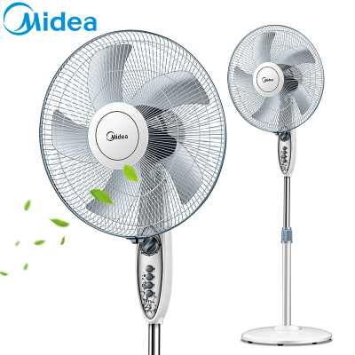 美的(Midea) 电风扇 FS40-8B1 五叶机械 家用静音 摇头定时 落地扇 空调伴侣