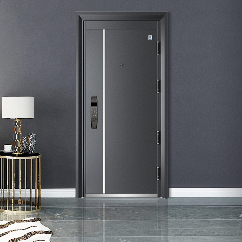 挺固甲级防盗门智能门入户门进户门家用大门定制门子母门