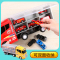 儿童工程消防玩具车模型仿真合金小汽车男孩小孩男童套装各类车大