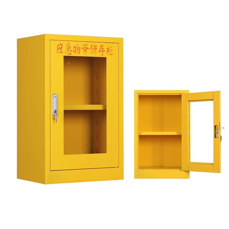 迅迈 高800*宽500*深350(mm)应急物资柜消防防汛器材存放防护用品柜钢制消防柜安全防护用品柜高清大图
