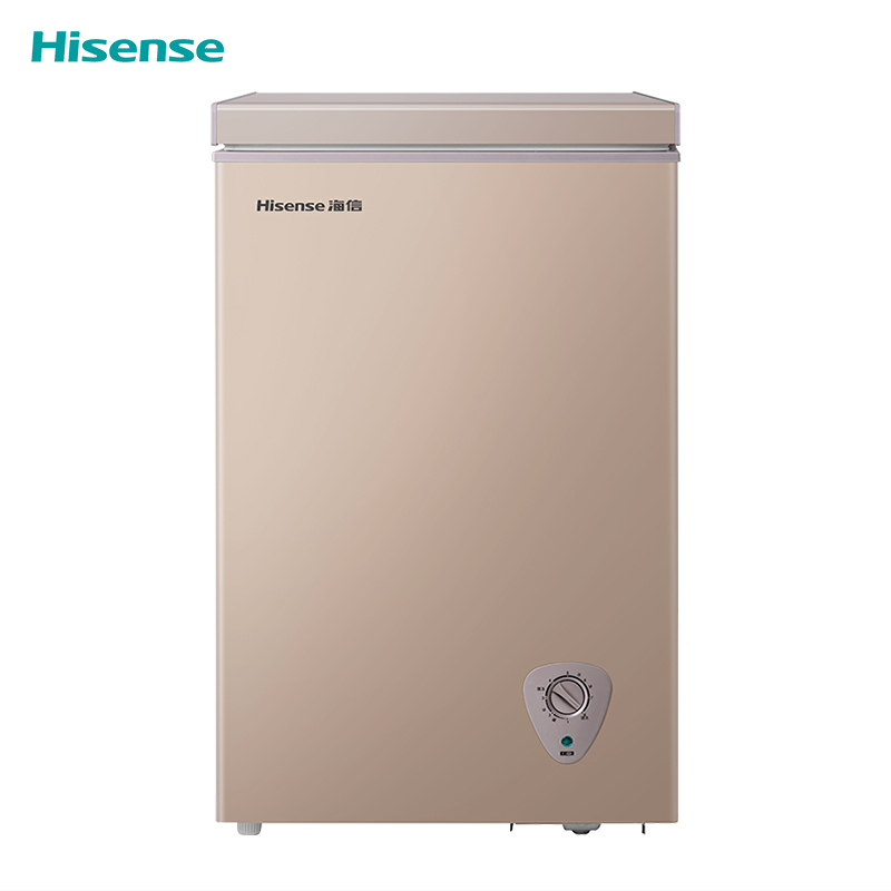 海信hisensebdbc100nud100升家用冰柜小型迷你卧式冷藏冷冻转换柜节能