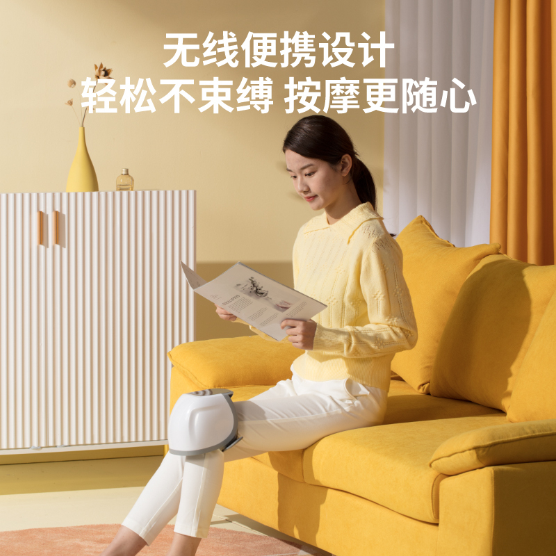 艾斯凯X1标准按键款膝盖关节仪疼痛神器理疗按摩器积水老寒腿女男加热电热敷腿部护膝