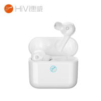 惠威(HIVI)AW-72真无线TWS蓝牙耳机 入耳式高清通话无线耳机 长久续航 白色
