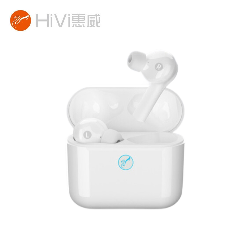 惠威(HIVI)AW-72真无线TWS蓝牙耳机 入耳式高清通话无线耳机 长久续航 白色