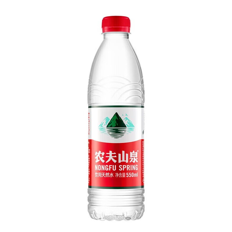 农夫山泉 饮用水 饮用天然水 水源地灌装 550ml*12瓶*2包高清大图
