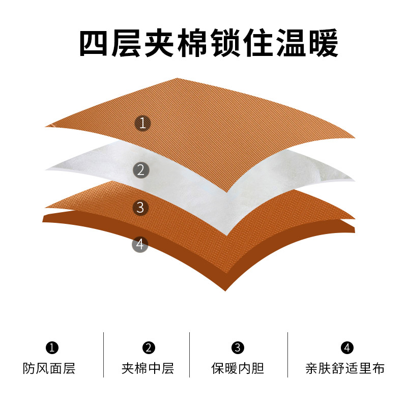 铅笔俱乐部童装女童棉衣加厚2023秋冬新款儿童立领外套防风保暖