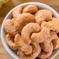 年新货越南炭烧腰果连腰果仁盐焗大坚果食特产整