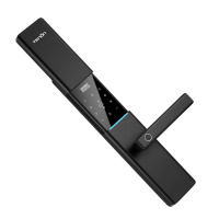亚太天能(TENON)微信智能指纹锁锌合金家用指纹密码锁电子门锁V1w 钛黑(标准版)适配ios;Android