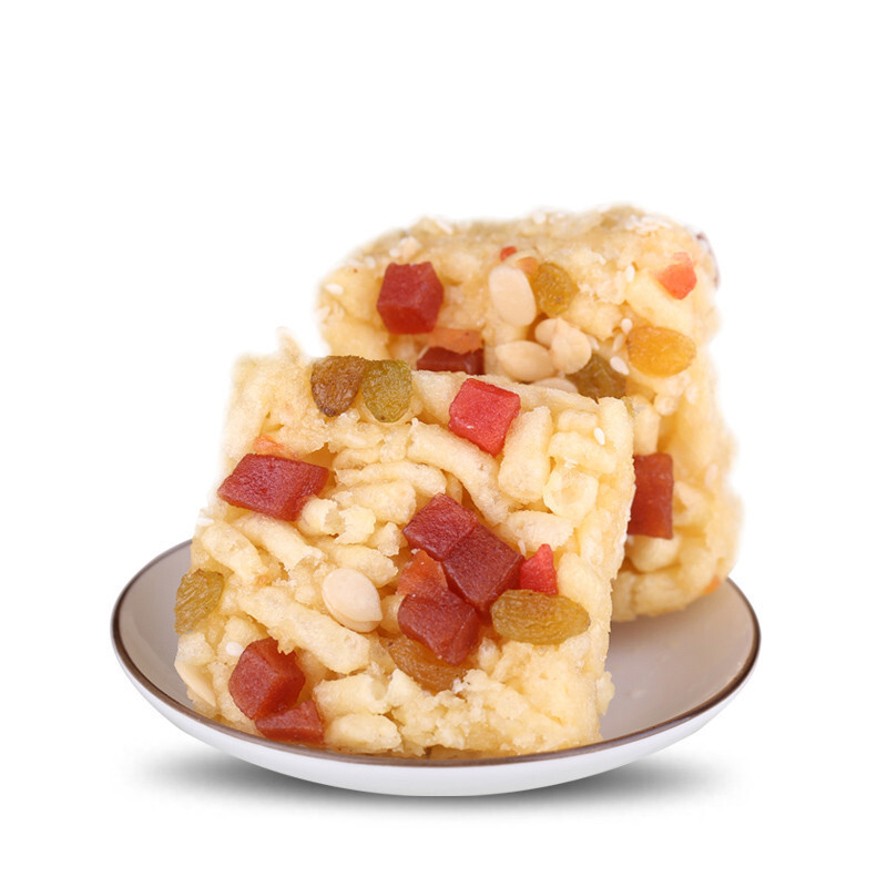 北京稻香村糕点点心沙琪玛萨其马160g2袋传统小吃零食早餐办公室视频