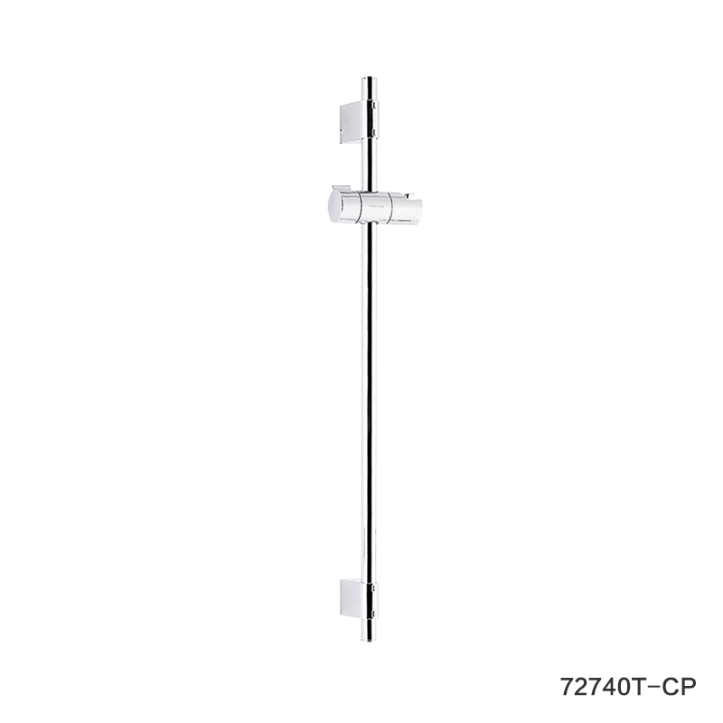 科勒滑动花洒支架升降杆60cm简洁滑杆高度可调滑杆花洒杆72740T
