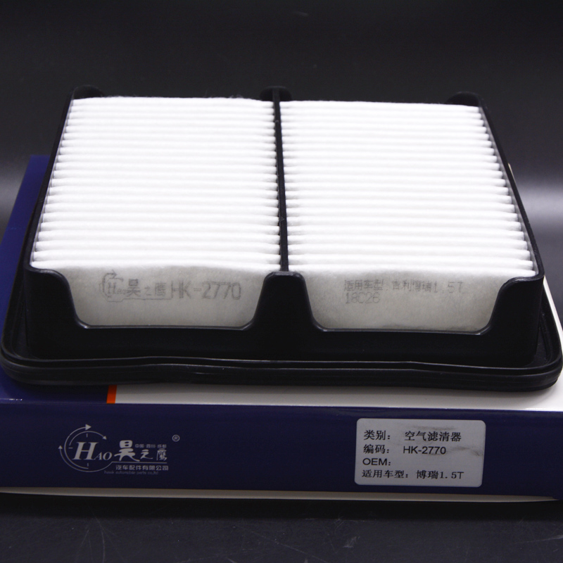 昊之鹰空气滤清器 适用于14-18款吉利博瑞 1.8T 2.4L 空气滤芯空气格高清大图