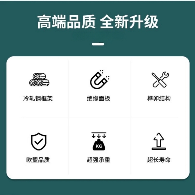 赛颐盛车间操作台双挂板2100*750*800mm张高清大图