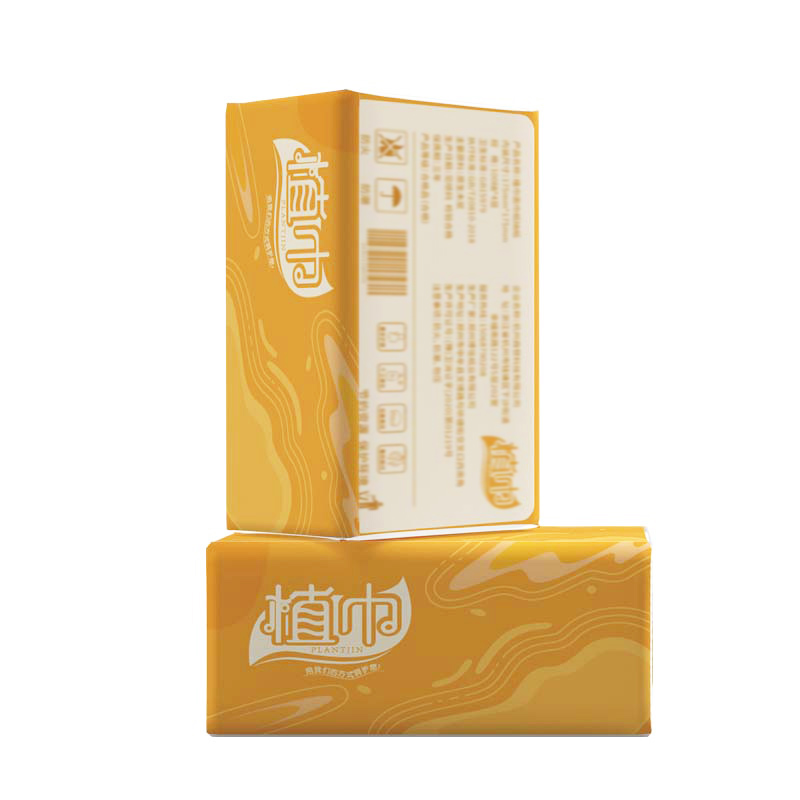 植巾 R100 4层100抽*20包 原生木浆面巾纸 1箱