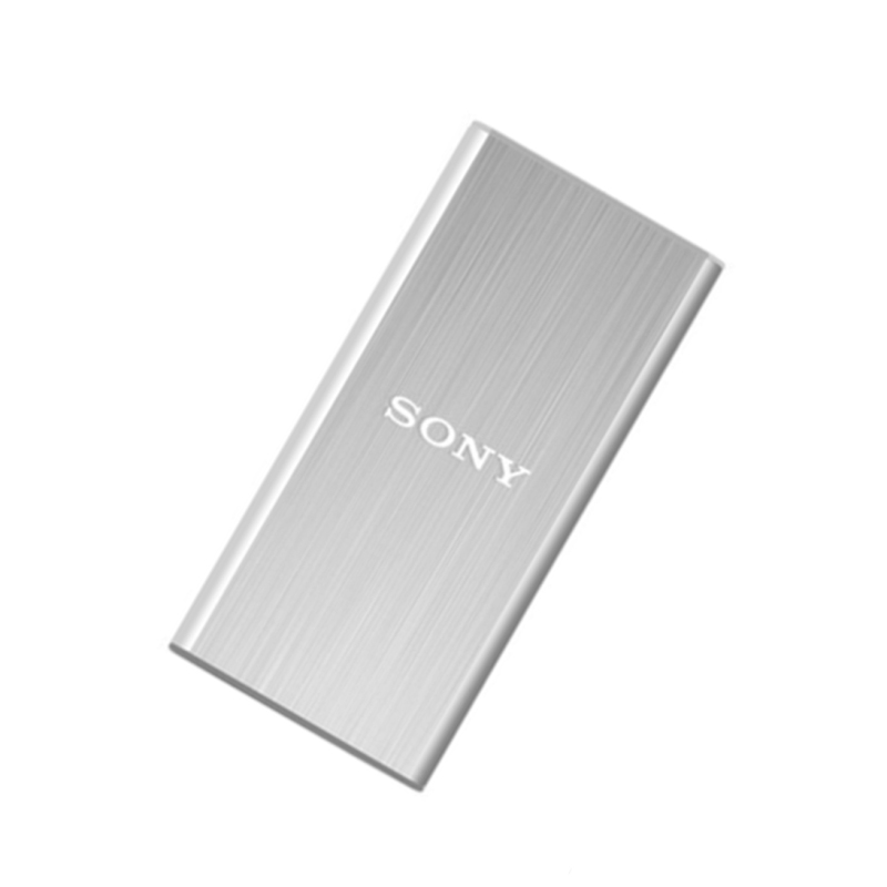Sony/索尼 外置固态硬盘256GB SL-BG2(银色)铝制外壳 经久耐用 高速USB3.0其他值小巧紧凑