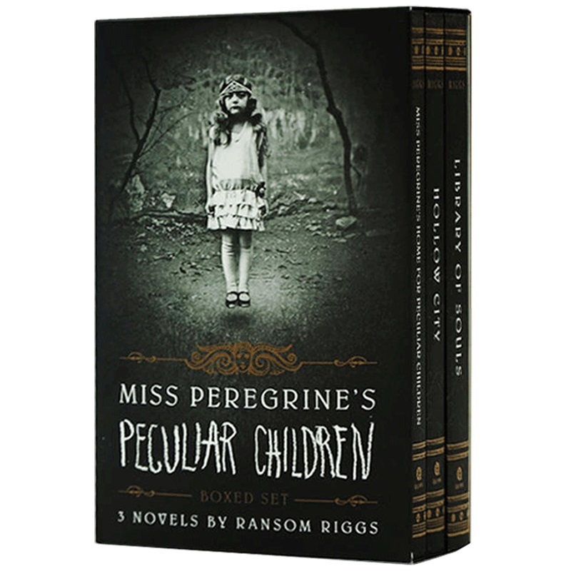 怪屋女孩三部曲 [正版]怪屋女孩三部曲英文原版小说 Miss Peregrine’s Peculiar Children高清大图