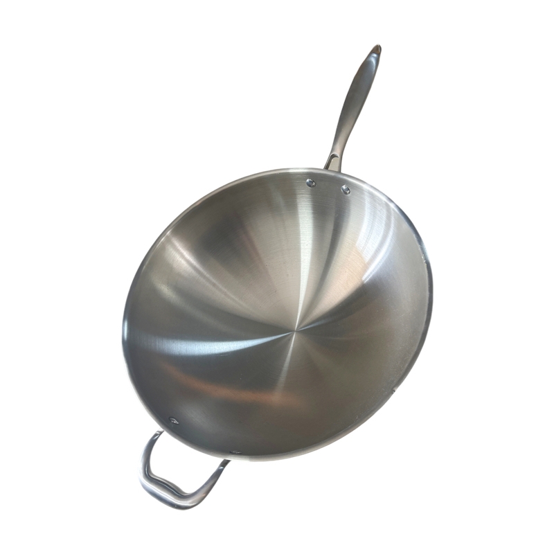 莘煊 304 电磁炉炒锅 40cm个高清大图