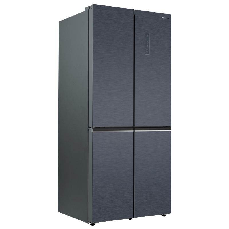 美菱 BCD-600WUP9BT星釉蓝 对开门冰箱 600L 一级效能 十字对开门 MLS多普养鲜 零下32度深冷速冻