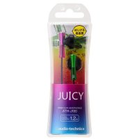 铁三角(Audio-technica) ATH-J100 MX 精巧细小耳塞式耳机 时尚多彩 混色