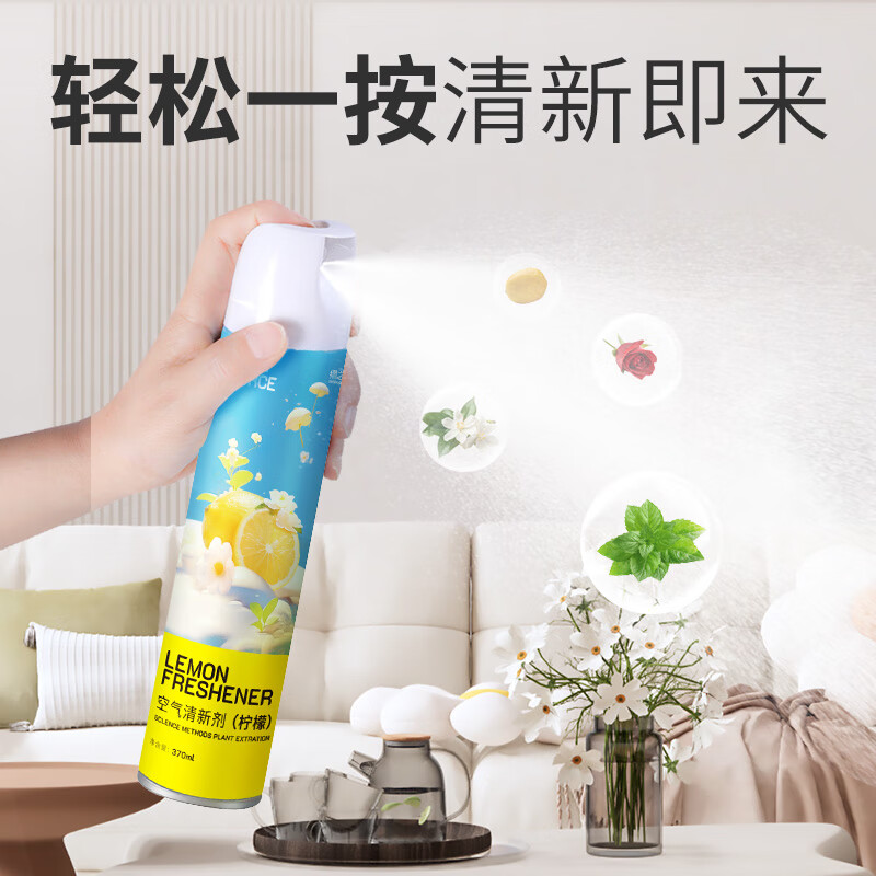 绿之源(GREEN SOURCE) 空气清新剂370ml(玫瑰)Z-3602高清大图