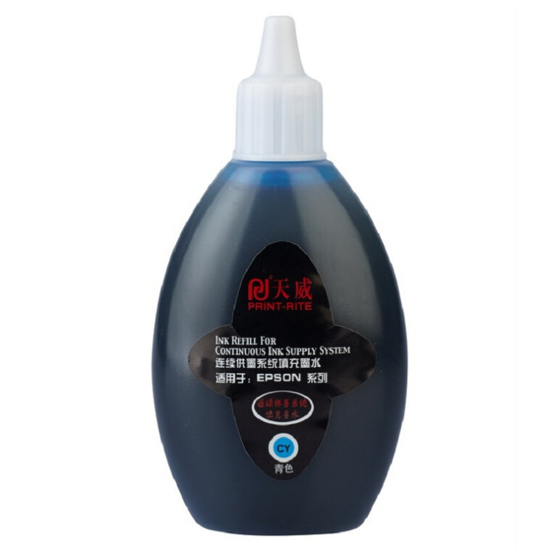 天威(PRINT-RITE)CY100ML 蓝色墨水(单位:支) 佳能惠普通用墨水高清大图
