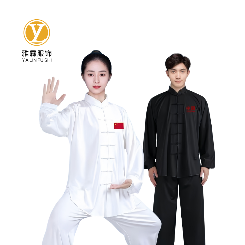 雅霖服 太极服中国风团队武术服YLF-TJ88 套高清大图