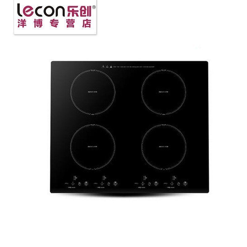 lecon/乐创洋博 LC40E嵌入式四头电磁炉 四灶电磁炉 美美的四眼电磁炉出口型