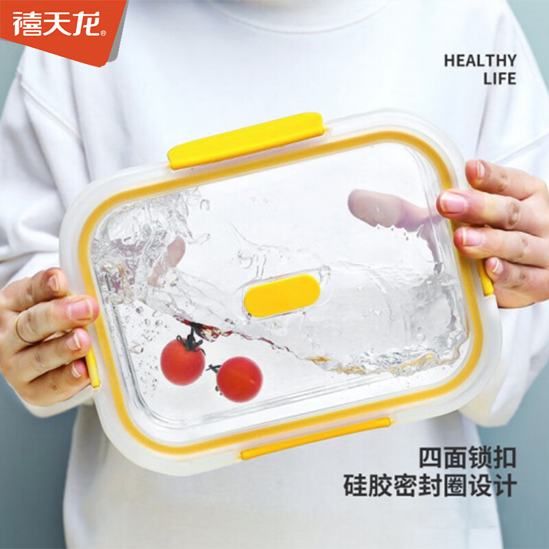 禧天龙(Citylong) 冰箱收纳盒蔬菜保鲜盒厨房食物冷冻冷藏 H-8491