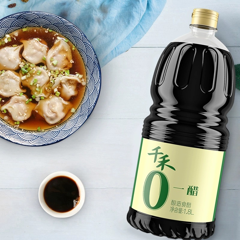 千禾一醋1.8L 不加色素防腐剂高清大图