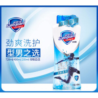 舒肤佳男士沐浴露 劲能活力400ml 运动沐浴露 巴萨同款 持久香型 抑汗味 无皂基