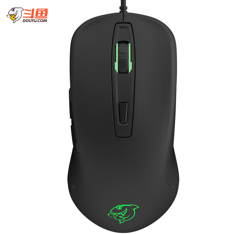 斗鱼(DOUYU.COM)DMG-110曜石黑 游戏鼠标 有线鼠标 游戏办公鼠标 有线电竞吃鸡 压枪FPS鼠标