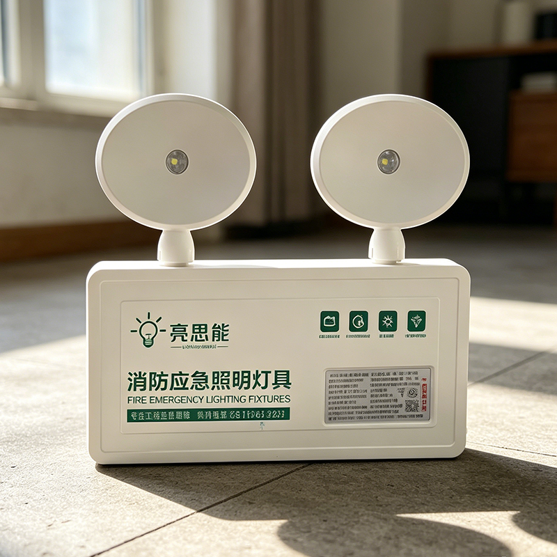 亮思能 新国标消防应急灯 双头灯 MC-ZM-BDZ-1W-XS3 个高清大图