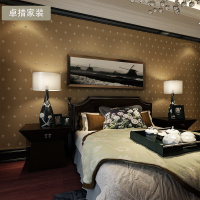 现代简约素色纯色无纺布墙纸 欧式3d立体浮雕客厅卧室背景墙壁纸壹德壹