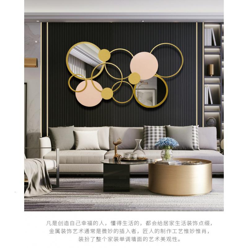现代轻奢墙面装饰挂饰卧室玄关创意壁饰壁挂客厅沙发背景墙上装饰 三维工匠 定制尺寸_143
