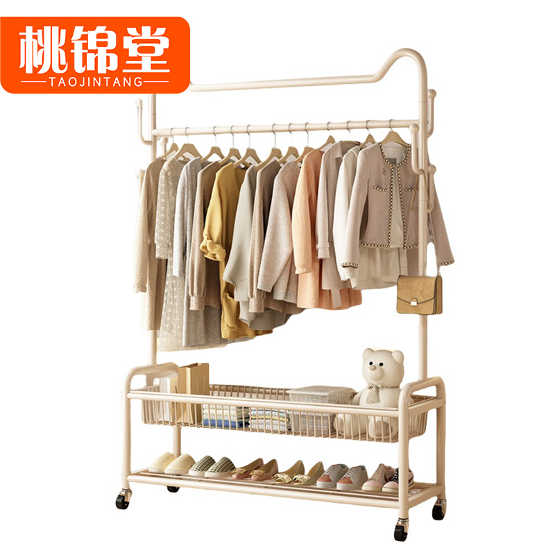 桃锦堂衣帽架120cm个高清大图