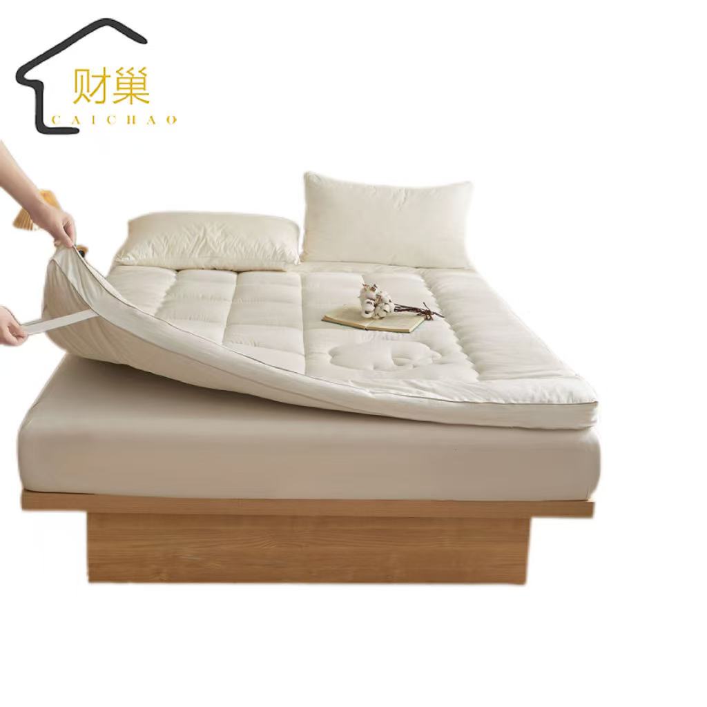 财巢新疆棉花床褥 100*200cm4斤高清大图