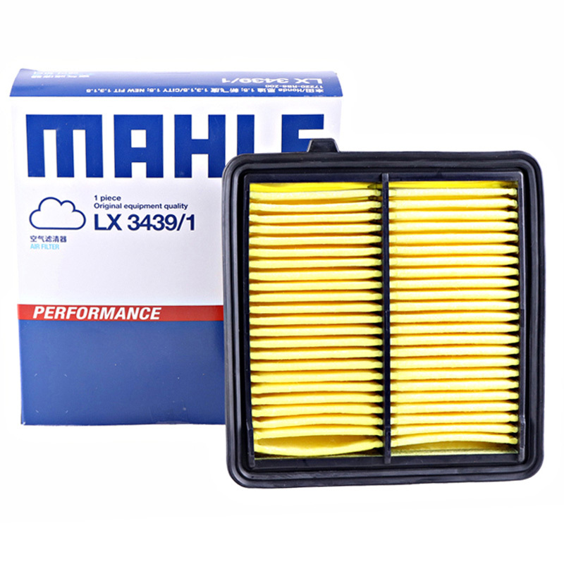 马勒(MAHLE)油性空气滤清器LX3439/1适用于08-13款飞度1.3L/1.5L/08-14款锋范经典 1.5L