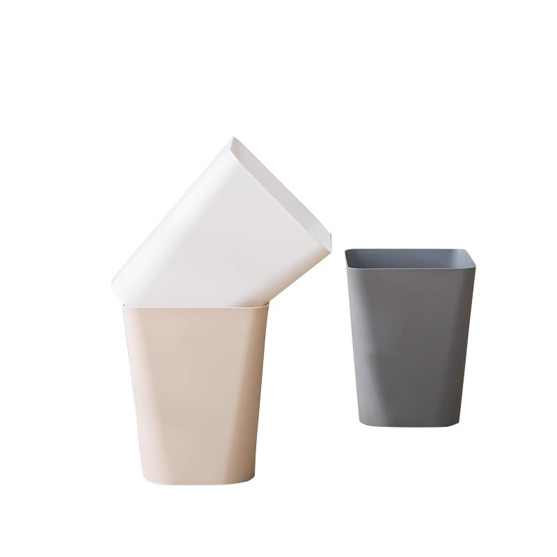 金魅 简约垃圾桶家用客厅卫生间厨房大号创意卧室办公室纸篓 个高清大图