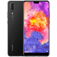 华为 HUAWEI P20 AI智慧全面屏 6GB +128GB 亮黑色 全网通版 移动联通电信4G手机 双卡双待