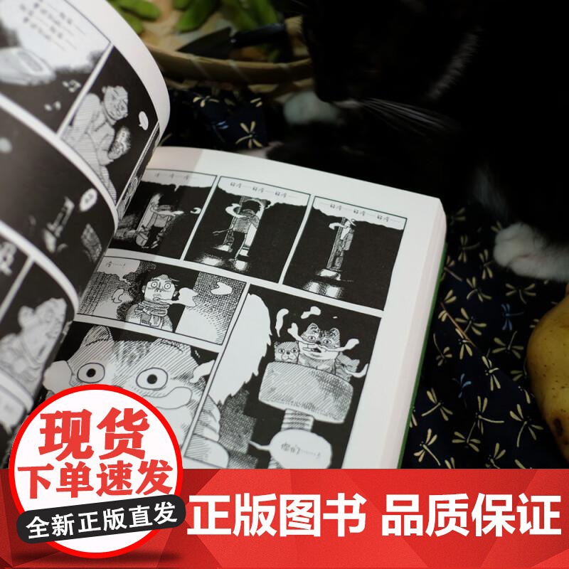 不方便但很幸福 洪渊植绘 600页超长篇漫画 今日漫画奖作品 体验隐居一年四季的真实日常 图像小说 后浪漫漫画书籍高清大图