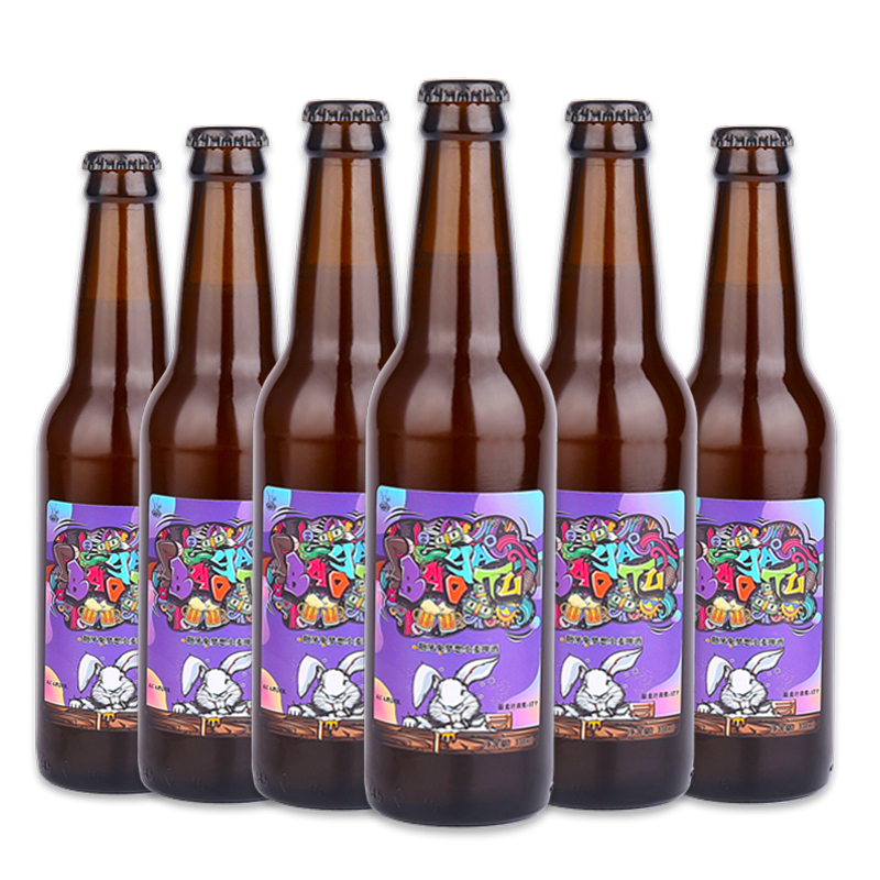 龅牙兔梦想小麦精酿啤酒330ml6瓶国产精酿啤酒小麦白啤酒比利时风味