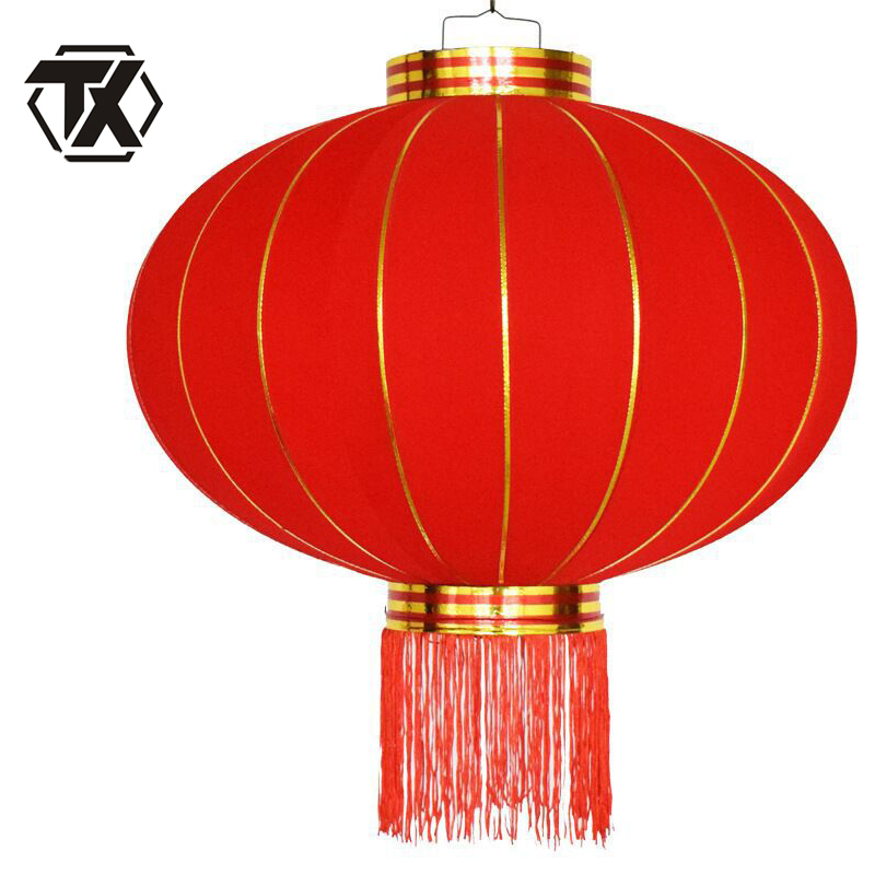 铁迅绒布大红灯笼X31 个高清大图