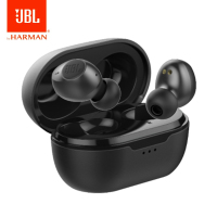 [JBL新品]JBL T115TWS真无线蓝牙耳机防水运动耳机安卓苹果通用稳固佩戴黑色