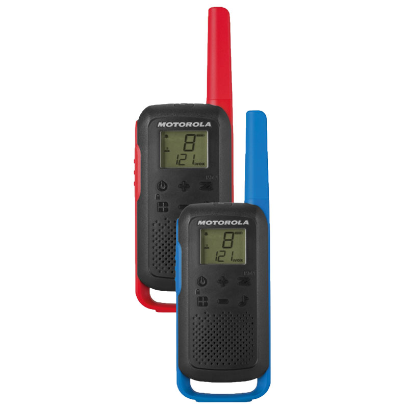 摩托罗拉(MOTOROLA)T62公众对讲机 20个信道 VOX免提模式 背光显示屏信道扫描 呼叫铃声 键盘锁高清大图